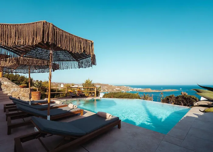 Nomade 4br Over Psarou Villa Platys Gialos (Mykonos)