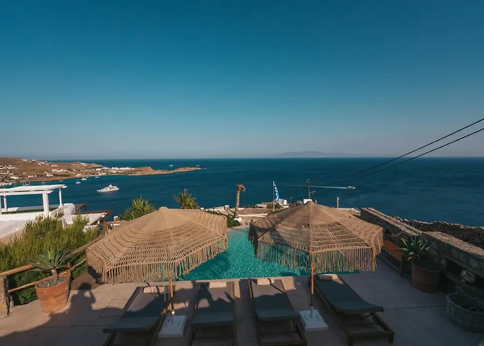 Villa Nomade 4br Over Psarou Platys Gialos (Mykonos)