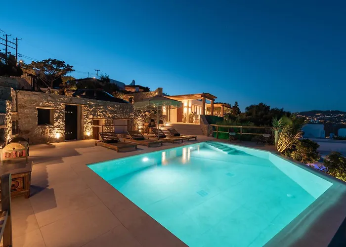 Nomade 4br Over Psarou Vila Platys Gialos (Mykonos)