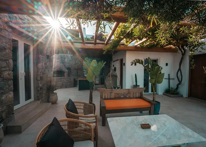 Villa Nomade 4br Over Psarou Platys Gialos (Mykonos)