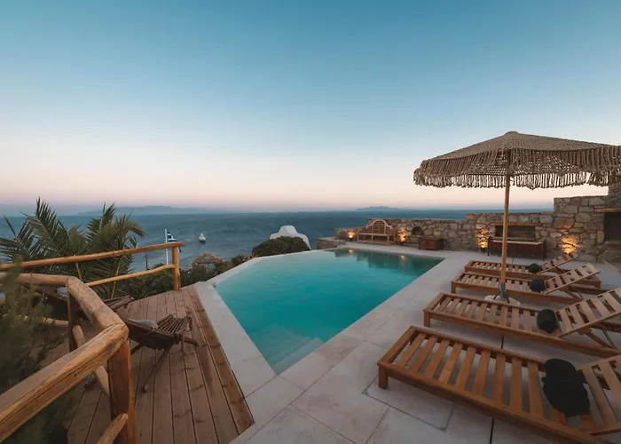 וילה Nomade 4br Over Psarou