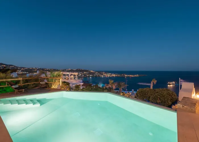 Nomade 4br Over Psarou וילה