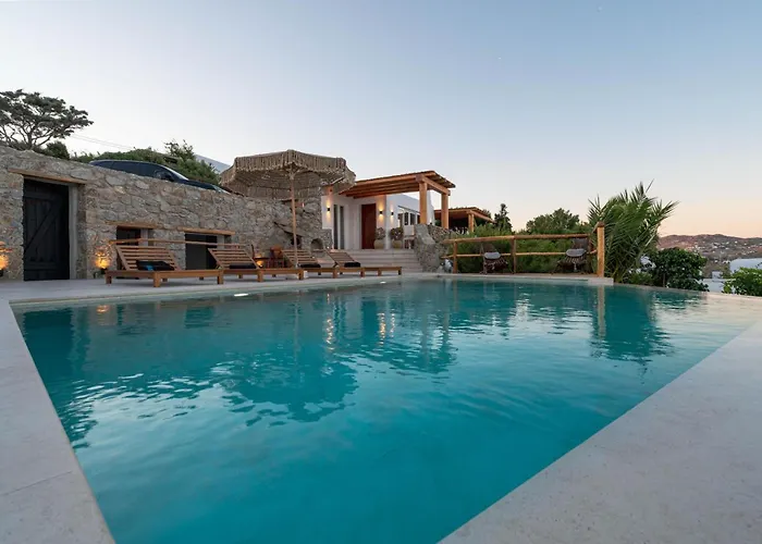 וילה Nomade 4br Over Psarou