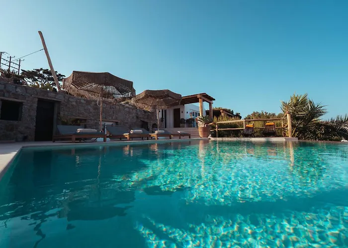 וילה Nomade 4br Over Psarou *