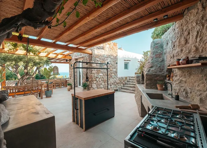 וילה Nomade 4br Over Psarou *